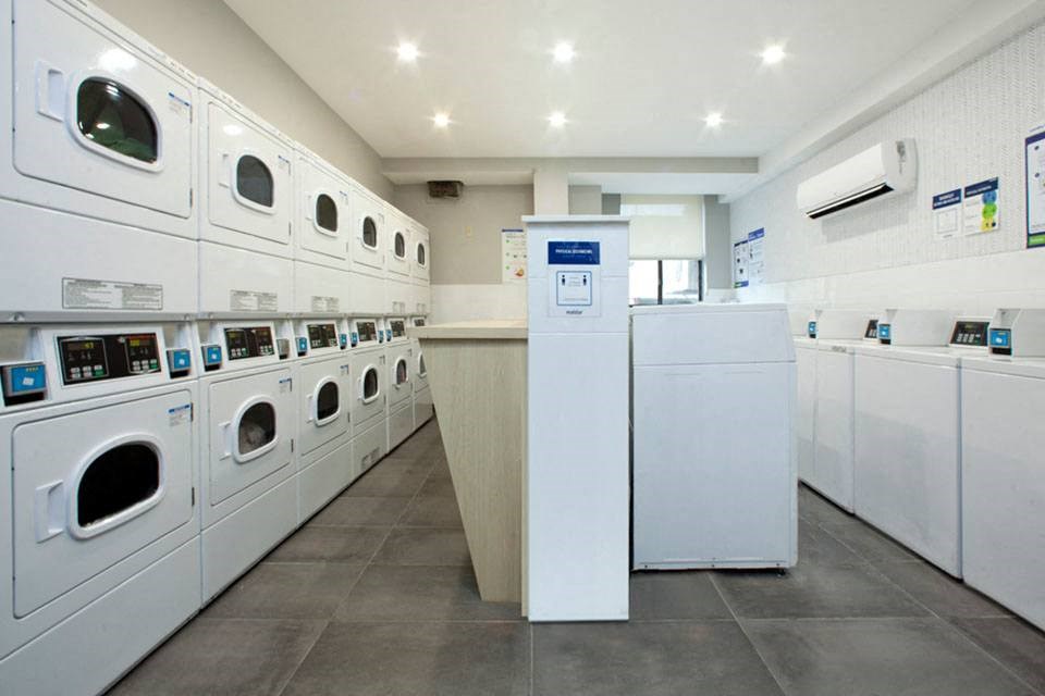 Highpoint Kitchener in Kitchener, ON upgraded shared laundry room