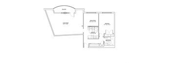 Fairway Towers 1 Bedroom 1 Bath with large living room and balcony in Sarnia, Ontario