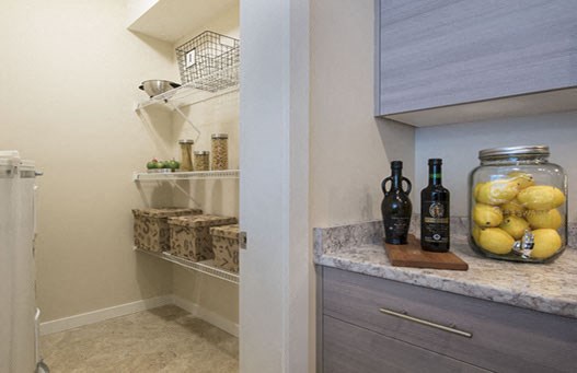 Hoylake Apartments in Victoria, BC pantry space for storage