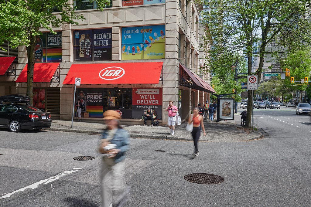 IGA Grocery Store nearby Wesley Place Apartments in Vancouver British Columbia