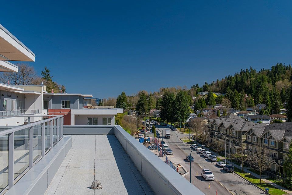 Inlet Glen Apartments in Port Moody, BC view of the neighbourhood from balcony
