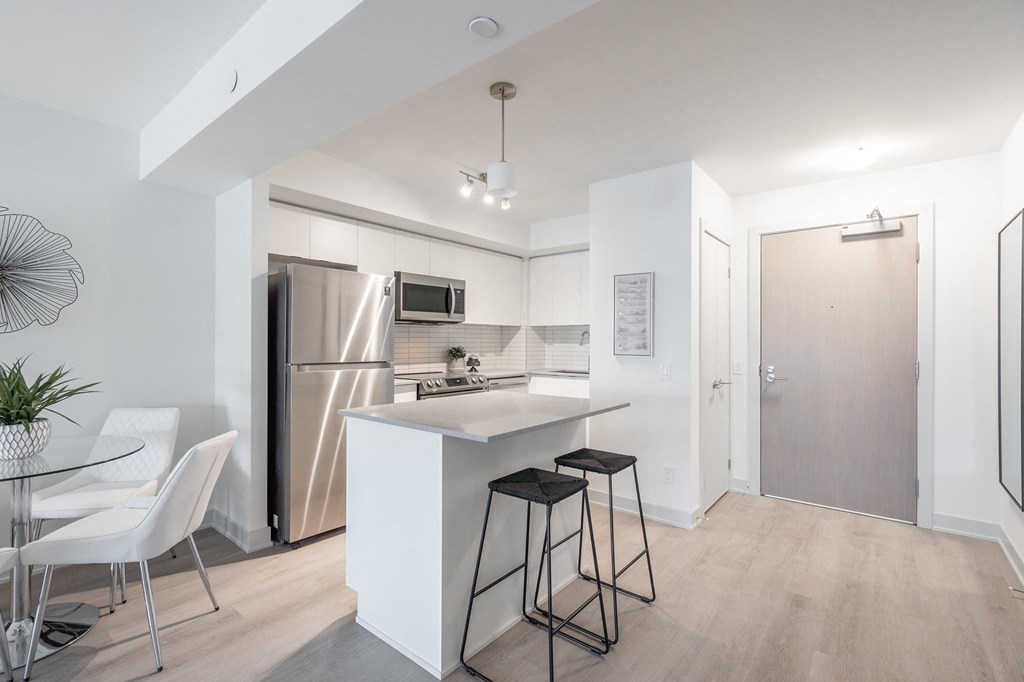 kitchen with stainless steel appliances at Toronto ON