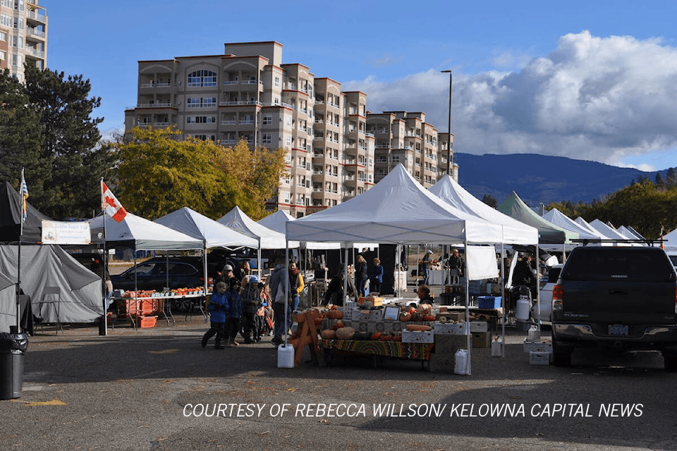 kelowna farmer's market near The Ambrosi in British Columbia