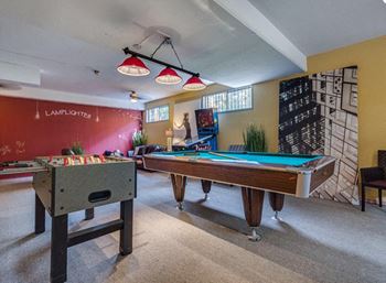 Lamplighter in Langley, BC games room