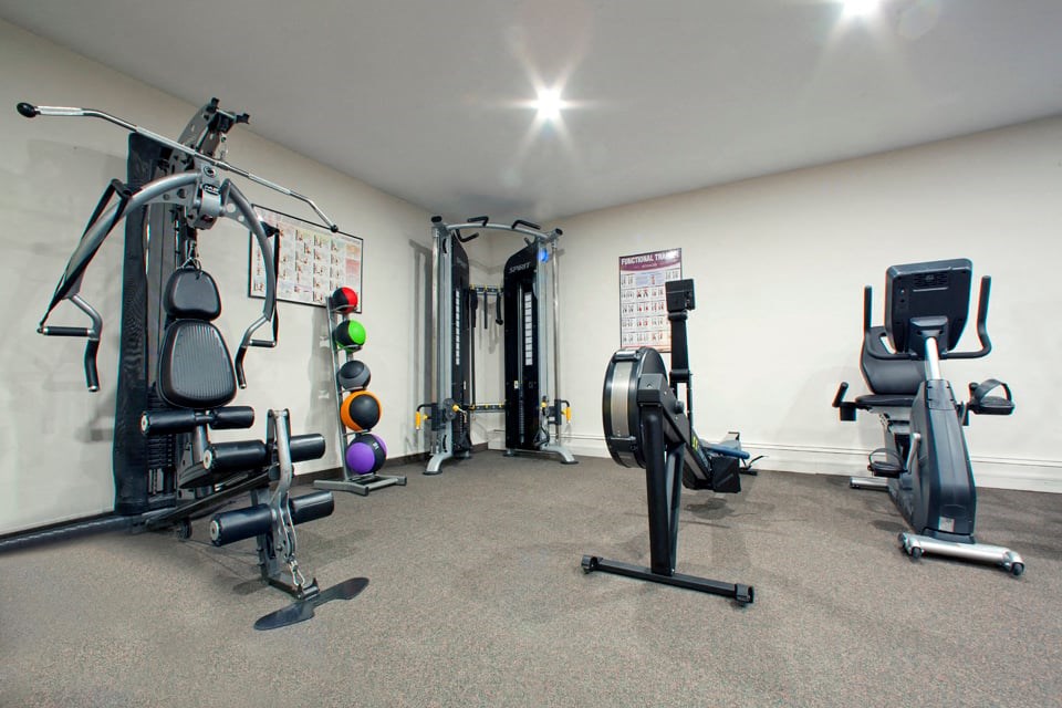 Laura Secord Apartments fitness facility in Niagara Falls, ON
