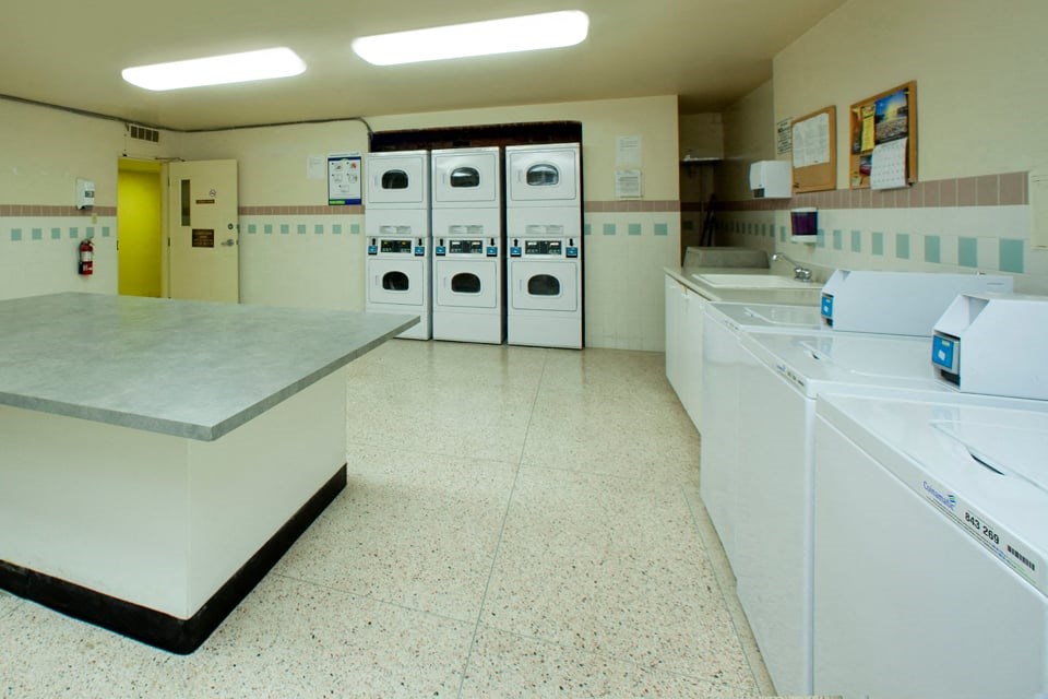 Laura Secord Apartments on-site laundry facility in Niagara Falls, ON