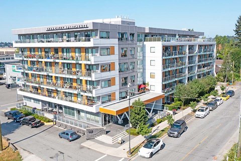 Lynn Creek in North Vancouver, BC exterior of building