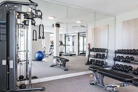 Lynnmour Apartments in North Vancouver, BC Gym Fitness Centre