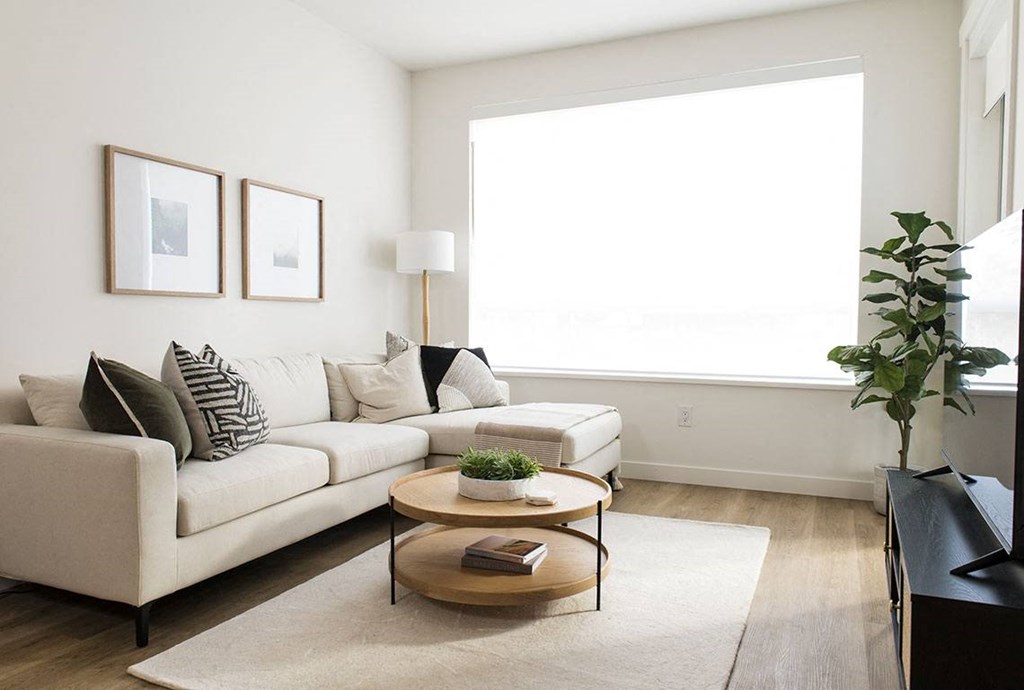 Lynnmour Apartments in North Vancouver, BC Living room