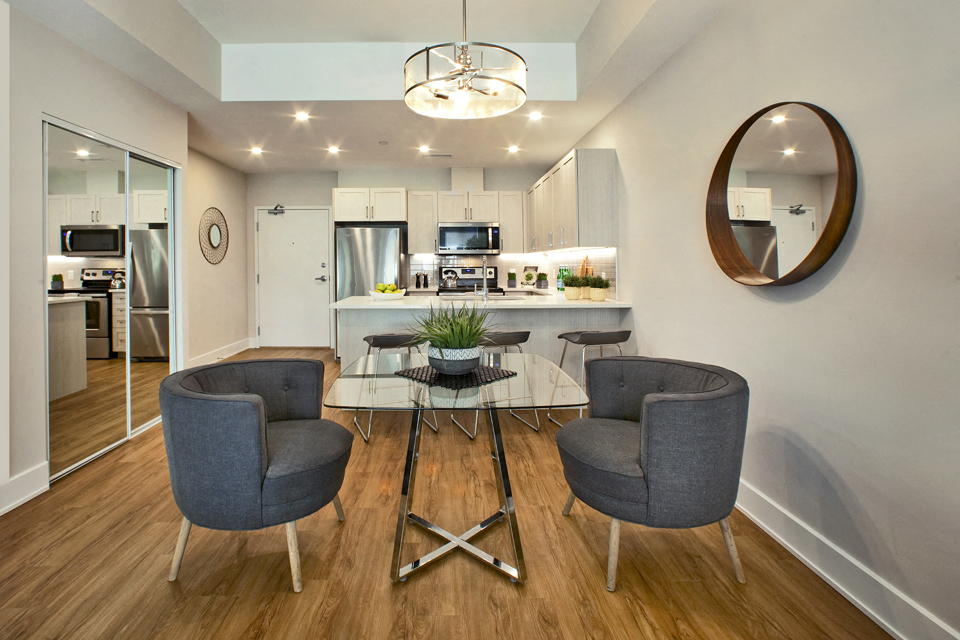 Nuovo modern, open concept kitchen in Ottawa, ON