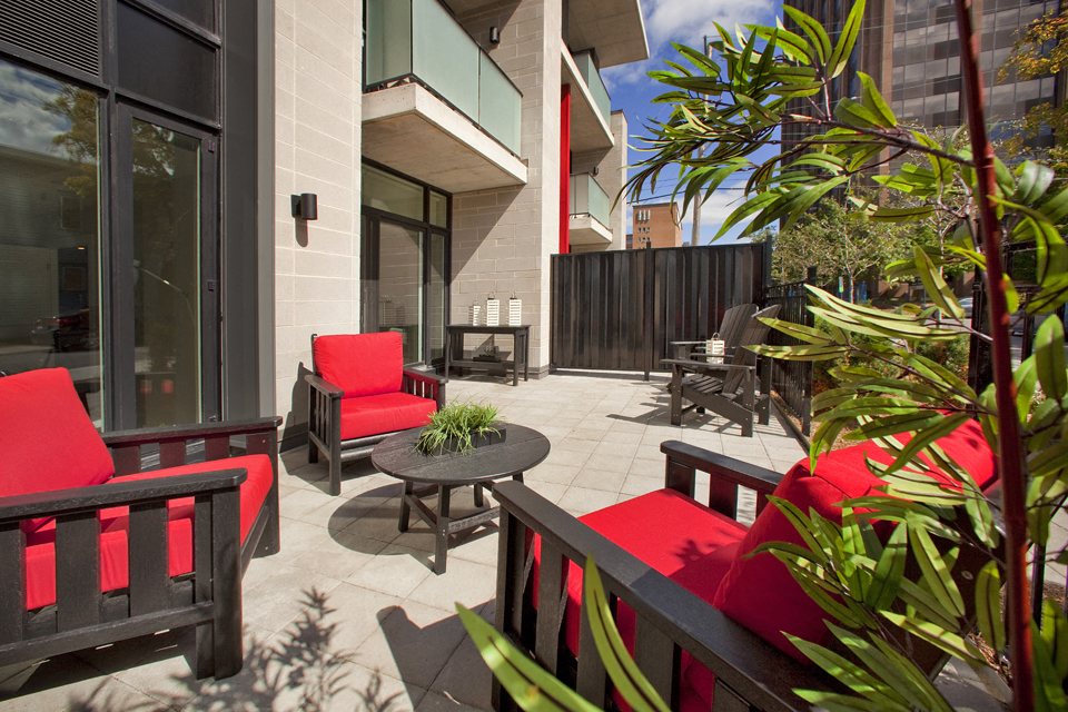 Nuovo beautiful outdoor terrace in Ottawa, ON