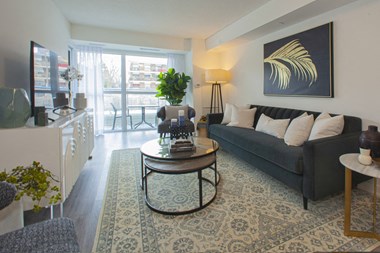 ONE225 York Mills Living Room area in Toronto, ON