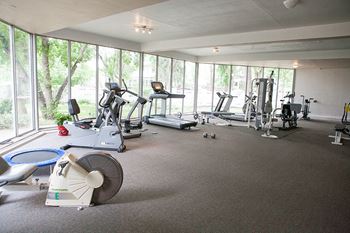 Panorama Apartments in Edmonton, AB Fitness facility