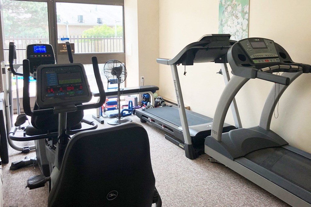 Prince William Apartments fitness facility in Bellville, ON