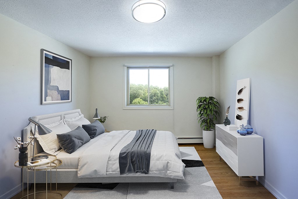 Regency Towers bright, spacious bedroom in Owen Sound, ON