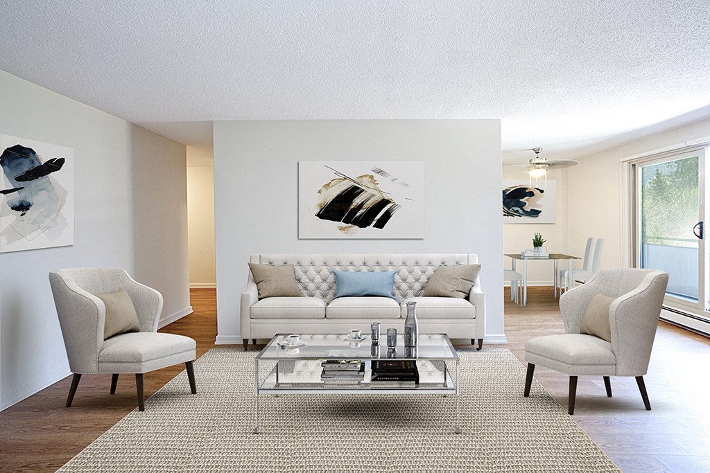 Regency Towers elegant living room