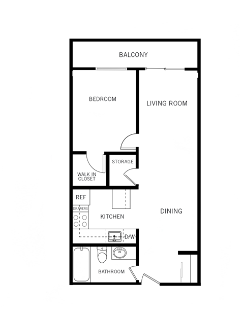 bedroom floor plan | apartments for rent in brookhaven ga | the mille brook