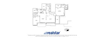 The Cliffs at Dellridge 2-bedroom, 2-baths layout variation A - Penthouse in Bedford, NS