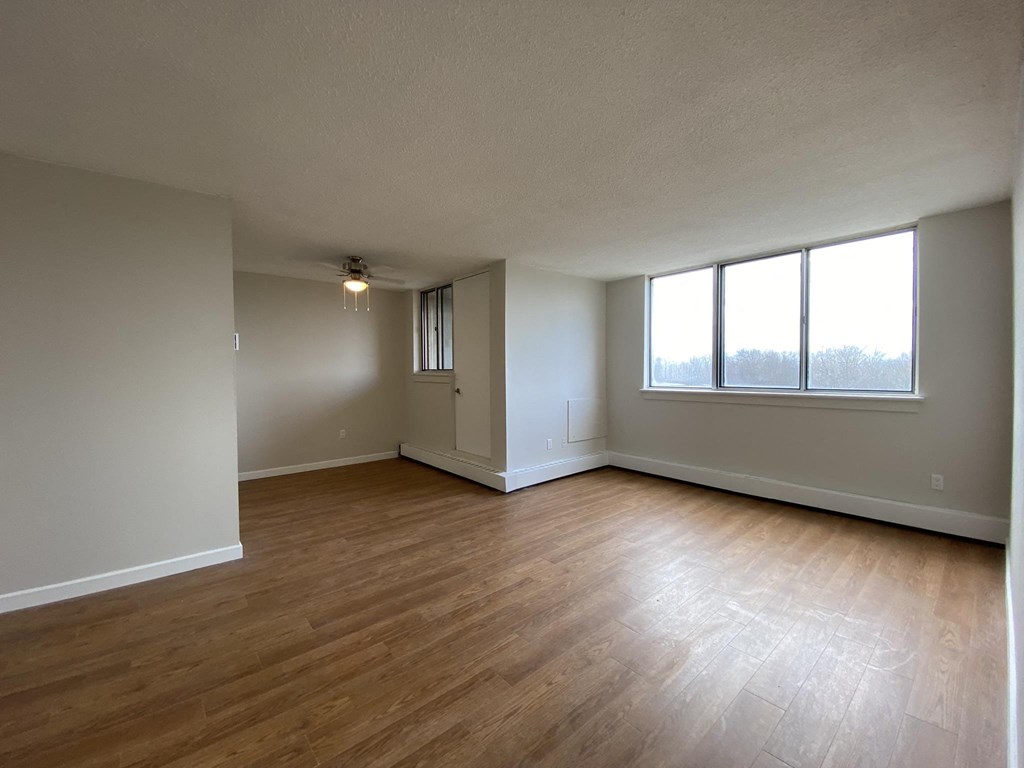 Dining and living room at Tarawood Place in Peterborough, ON