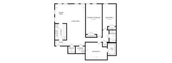 a floor plan of a house
