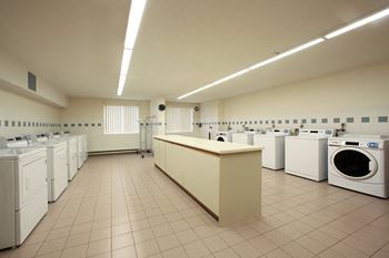 Testa Heights Apartments in Uxbridge, ON Deluxe on-site laundry facilities