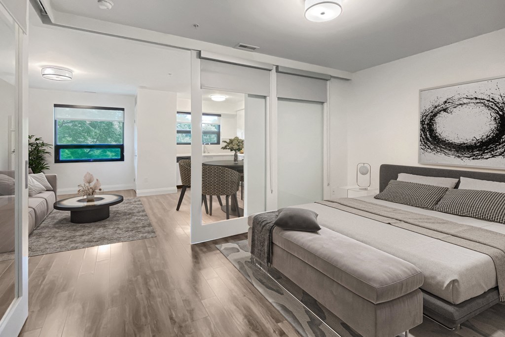 bedroom at Trio on Belmont in Kitchener ON