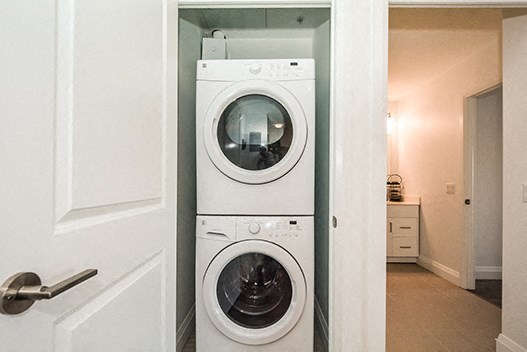 Trio On Belmont in-suite laundry in Kitchener, ON