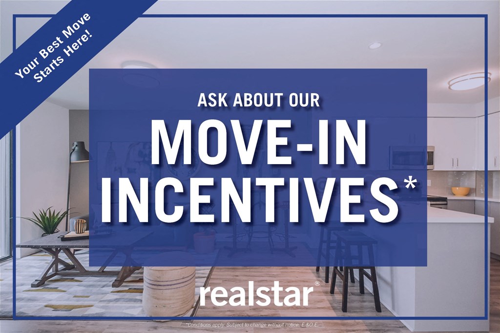 ask about our move in incentives at Trio on Belmont apartments