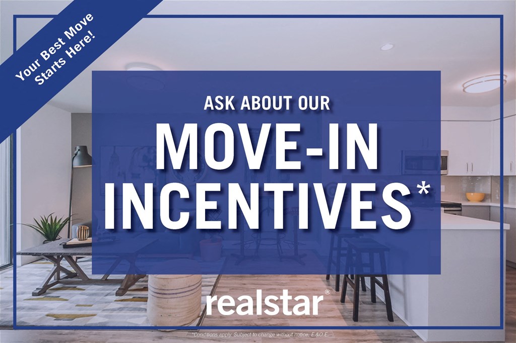 ask about our move in incentives at Trio on Belmont apartments