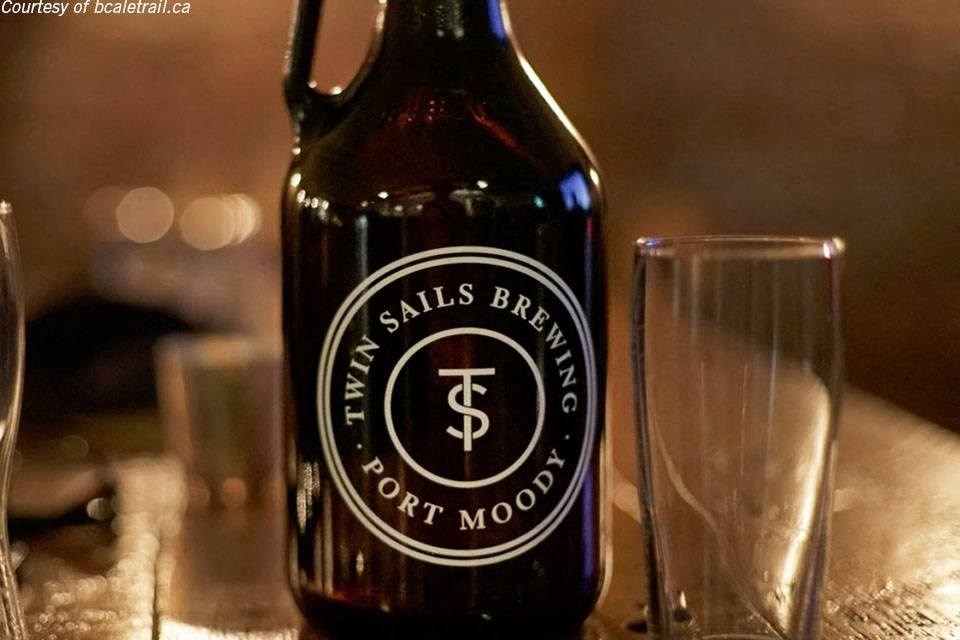 Twin Sails Brewery in Port Moody, BC