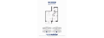 1 bed 1 bath unit at Vale Apartments in Waterloo ON