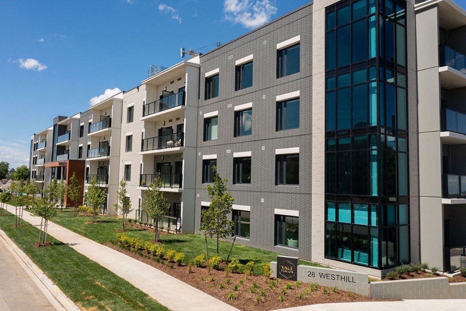 exterior of Vale Station Apartments in Waterloo ON