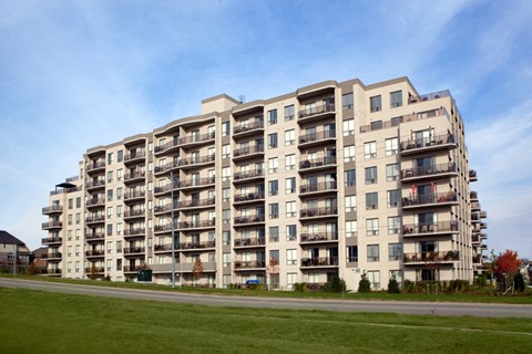 Juliana Place Apartments building exterior in Woodstock, ON