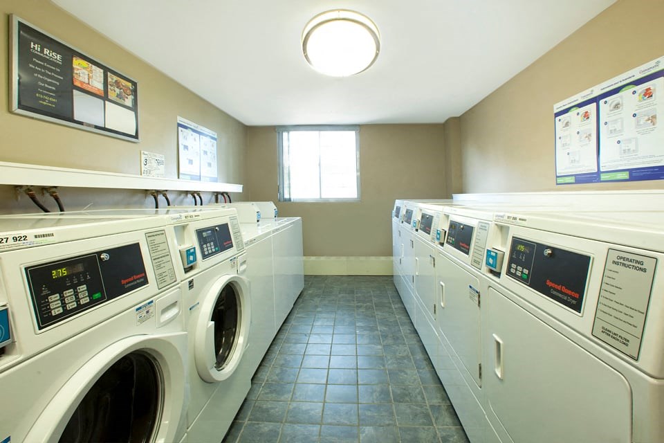 Concorde Apartments in Ottawa, ON shared laundry room