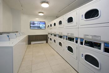 Cambridge Place Apartments in Scarborough, ON On-site laundry facility
