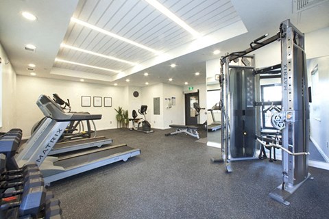 Watson Park Apartments fully equipped gym in Guelph, ON