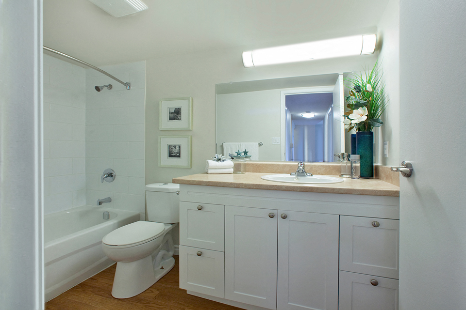 Waverly Place bathroom with tub shower in St. Catharines, ON