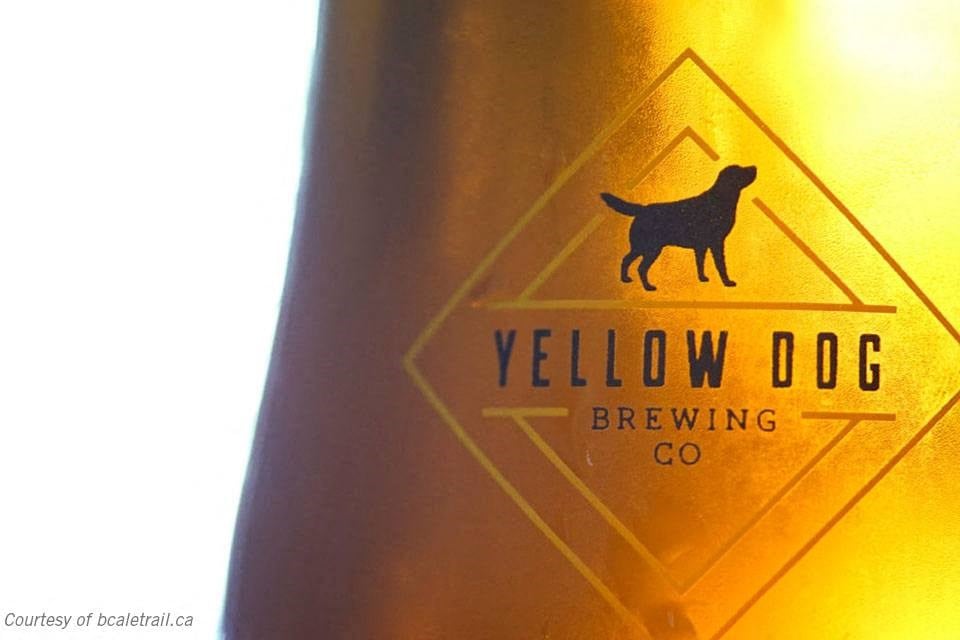 Yellow Dog Brewing in Port Moody, BC