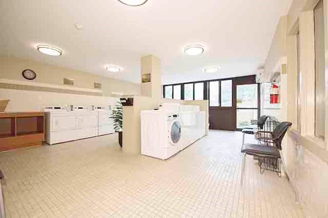 Prince William Apartments on-site laundry facility in Bellville, ON