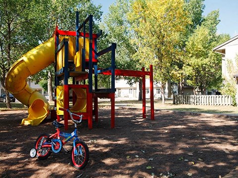 Willowbrook Estates in Brooks, AB outdoor playground onsite
