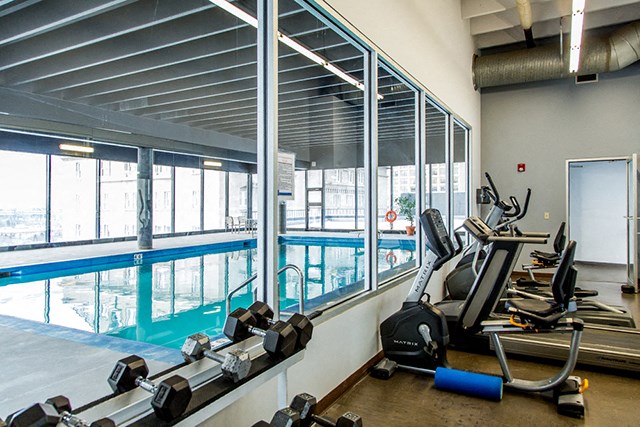 Macdonald Estates in Edmonton, AB indoor pool and gym facility