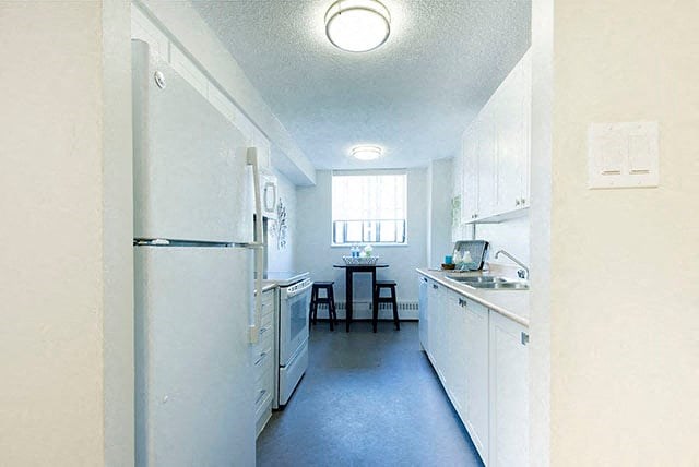 Cedarwoods Tower kitchen in Kitchener, ON