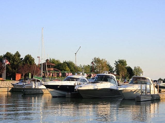 Habour in Leamington, ON