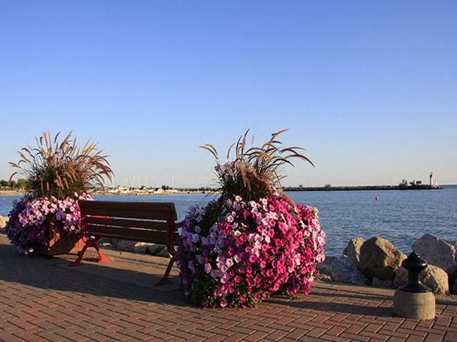Lake Erie in Leamington, ON