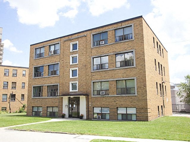 Bexhill Court Building exterior highlighting modern, upscale design in Etobicoke, ON