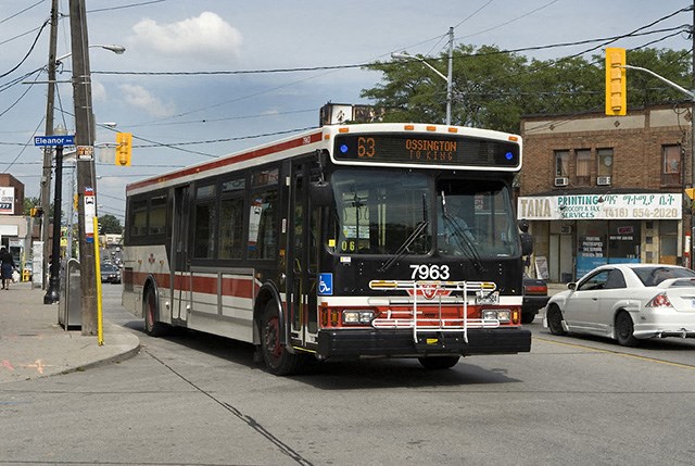 Public transit available close to the property