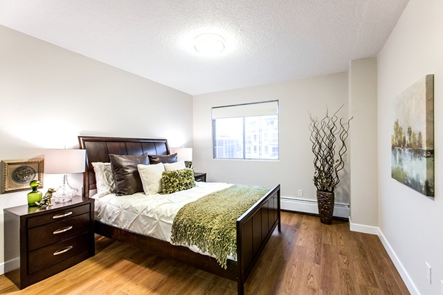 Secord in Edmonton, AB well lit bedroom