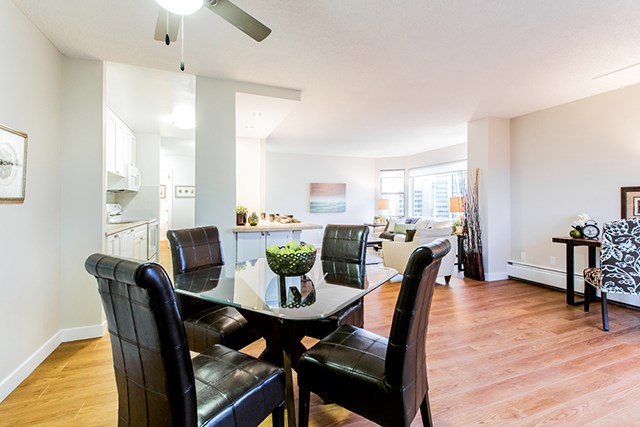 Secord House in Edmonton, AB spacious dining room
