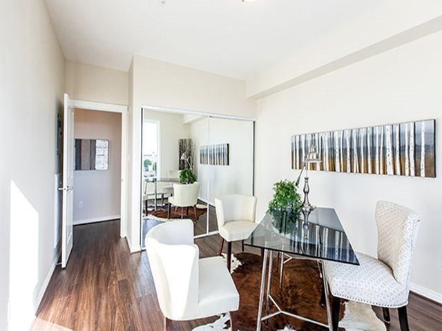 Giroux Estates in St. Albert, AB den with mirror closet doors