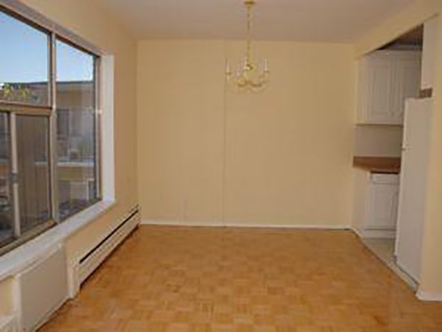 Mascot Place dining room with hardwood flooring in North York, ON